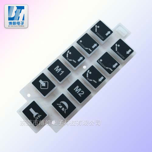 挖掘機(jī)硅膠按鍵