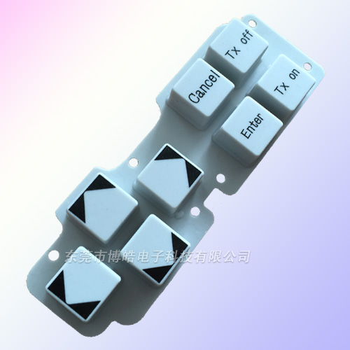 探月三期探測器專用硅膠按鍵