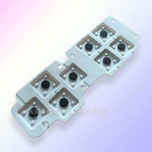 探測器硅膠按鍵背面圖