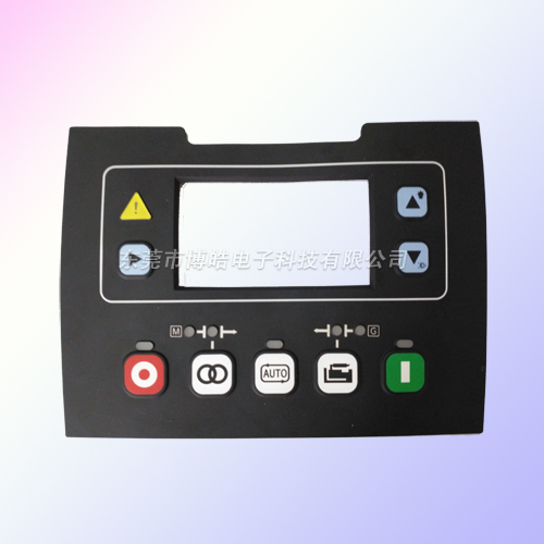 發(fā)電機控制器硅膠面板