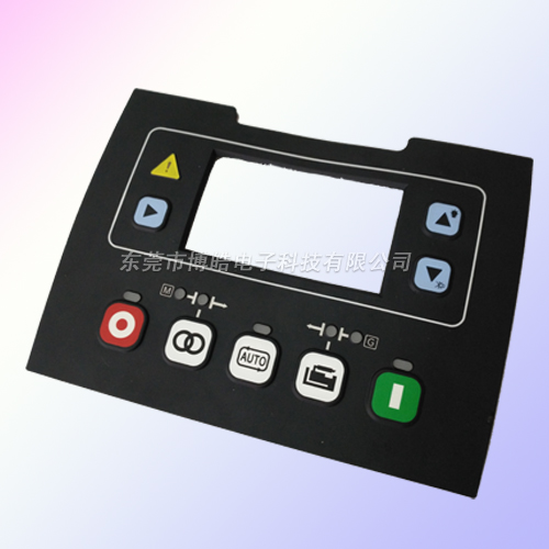 發(fā)電機控制器硅膠面板