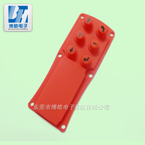 手感不錯(cuò)的絲印字符儀器設(shè)備面板硅膠按鍵
