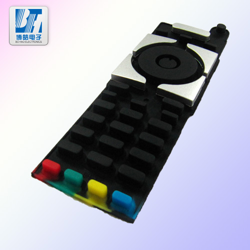 博皓專業(yè)定制韓國電視遙控器硅膠按鍵