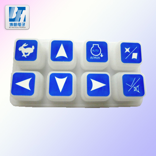 耐用防水起吊機導(dǎo)航硅膠按鍵