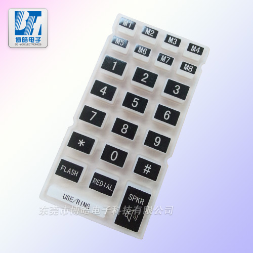 提供醫(yī)用器材醫(yī)療硅膠按鍵來圖來樣定制